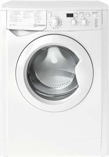 Стиральная машина Indesit EcoTime IWSD 6105 (CIS).L, с фронтальной загрузкой, 6кг, 1000об/мин