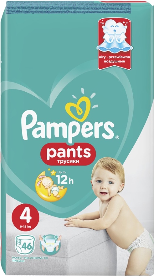 Pampers Pants 4 / 46 pcs