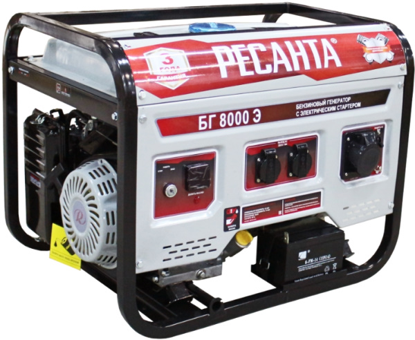 Resanta BG 8000 R 64 электростартер