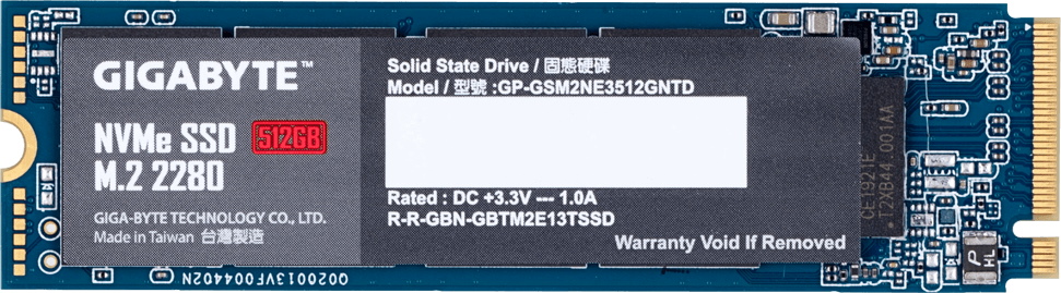 Gigabyte M.2 NVMe SSD GP-GSM2NE3256GNTD 512 ГБ