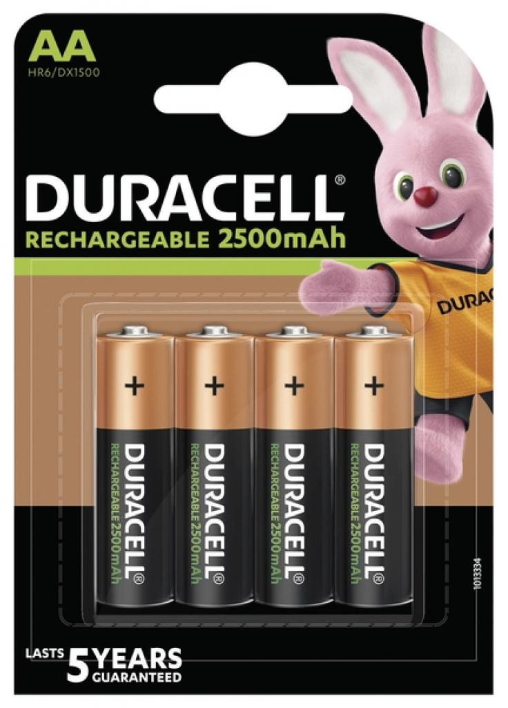 Duracell 4xAA 2500 mAh