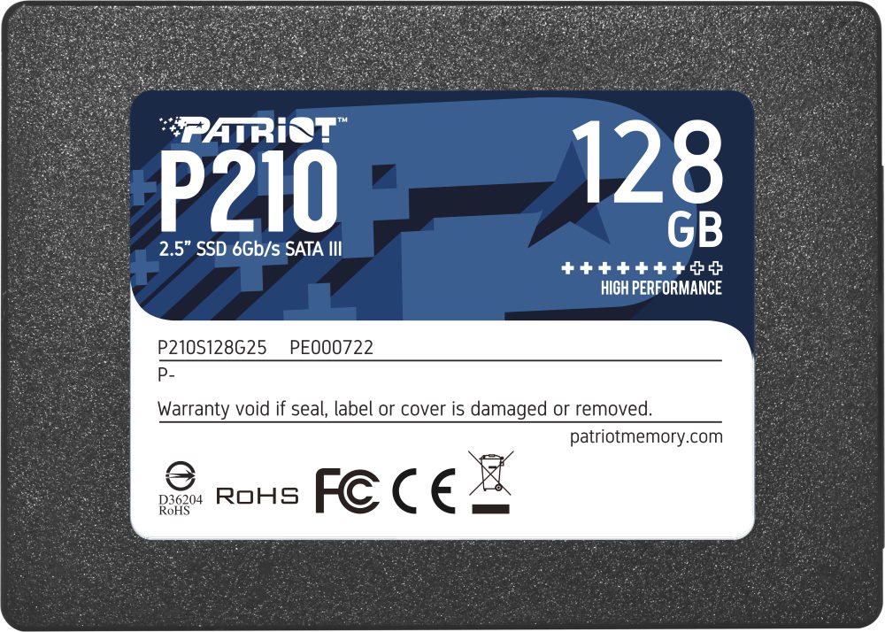 Patriot Memory P210 P210S256G25 128 ГБ