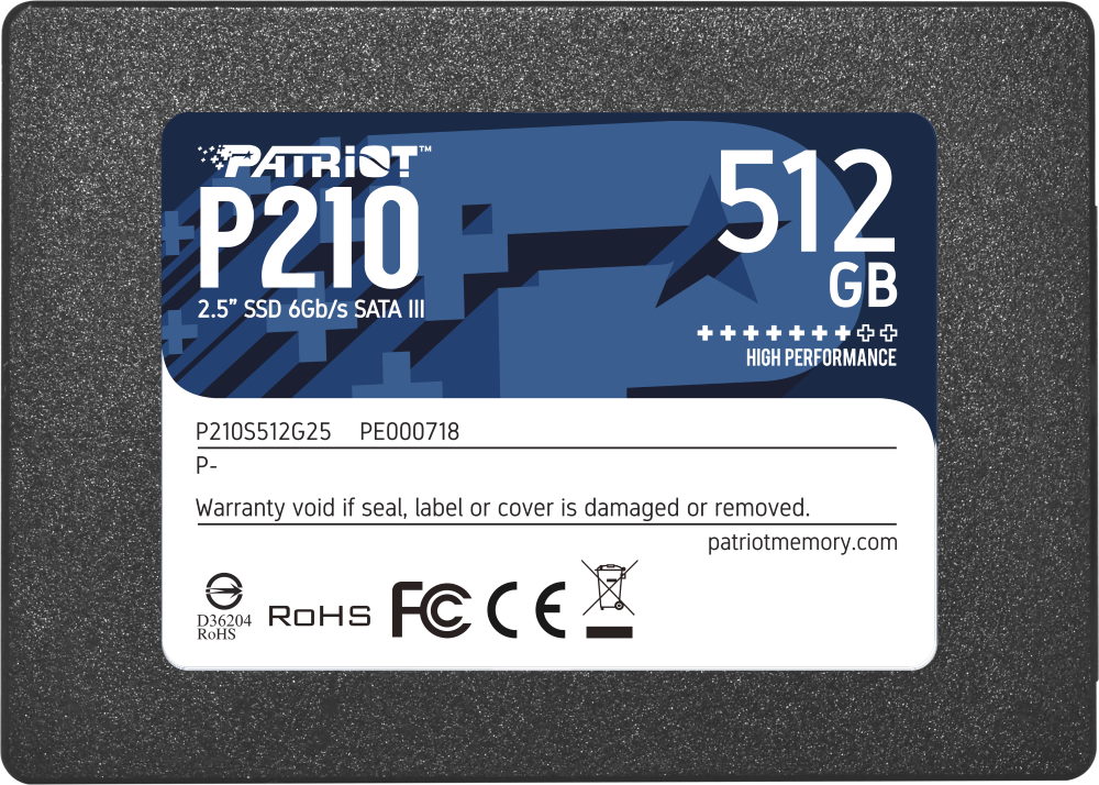 Patriot Memory P210 P210S256G25 512 ГБ