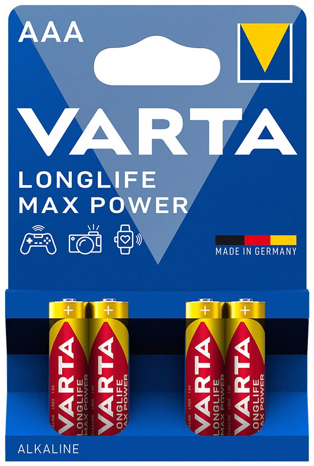 Varta  LongLife Max Power 4xAAA