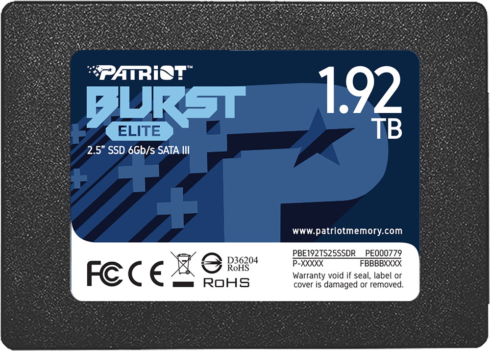 Patriot Memory Burst Elite PBE480GS25SSDR 1.92 ТБ