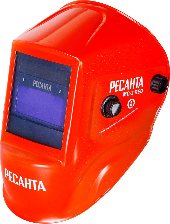 Сварочная маска-хамелеон Resanta MS-2 Red 65/1