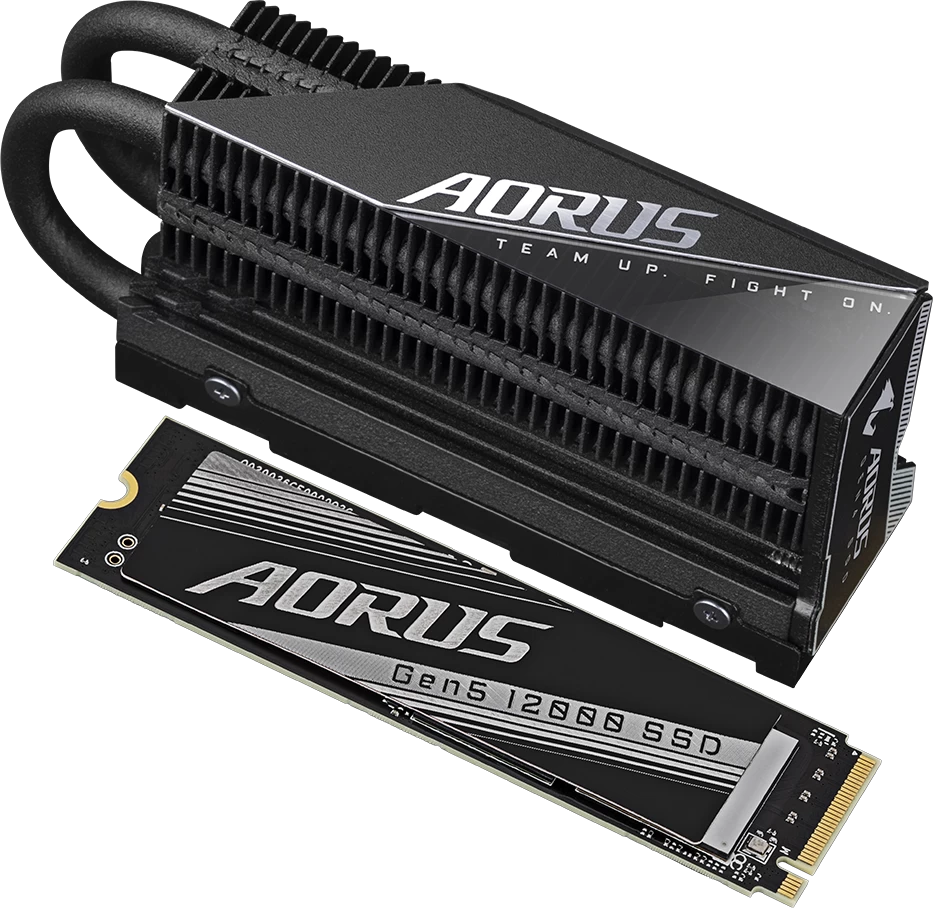 Gigabyte AORUS Gen5 12000 SSD AG512K2TB 1 ТБ