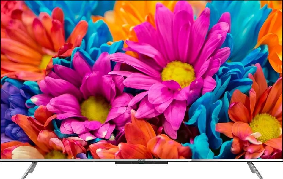 55" SKYWORTH 55Q66G, 4K Ultra HD, черный, СМАРТ ТВ