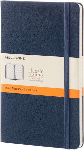 Moleskine Ruled Notebook Large Sapphirine