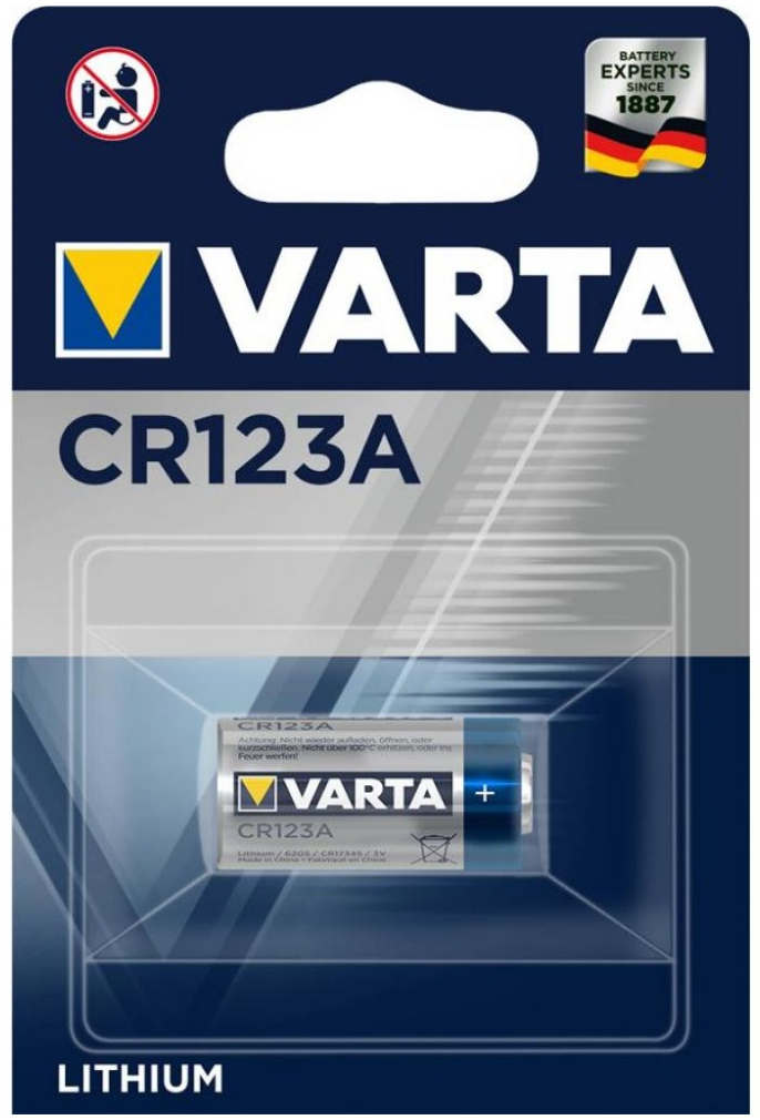 Varta  1xCR123A