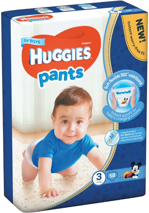 Huggies Pants Boy 3 / 58 pcs