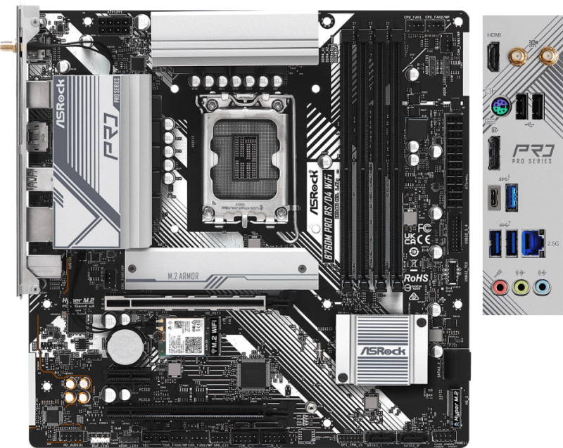 ASRock B760M Pro RS/D4 WiFi