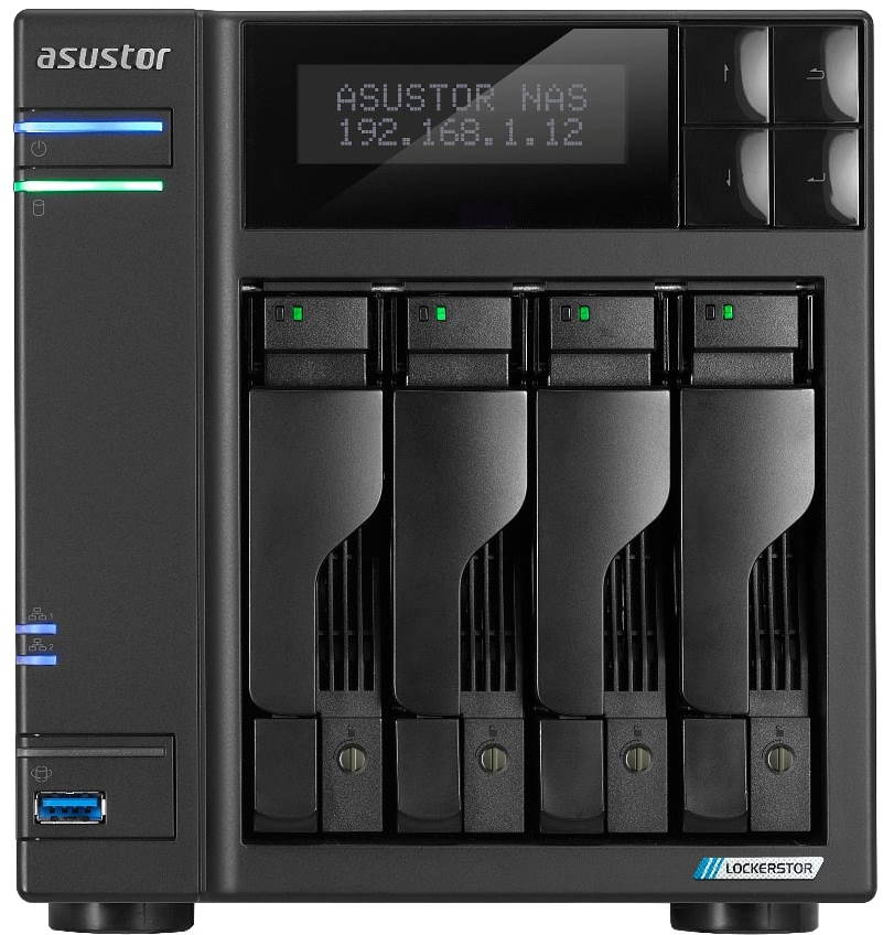 ASUSTOR Lockerstor 4 Gen2 ОЗУ 4 ГБ