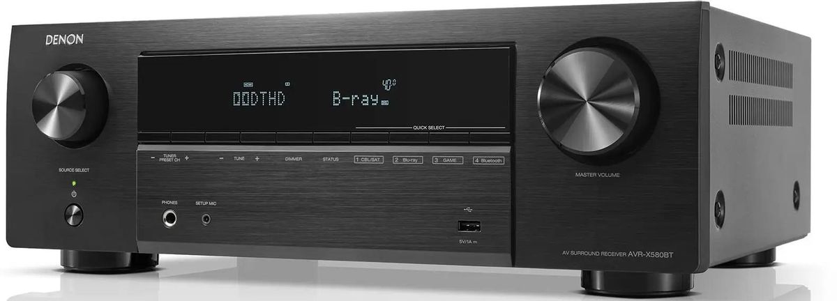 AV-ресивер Denon AVR-X580BT,  черный