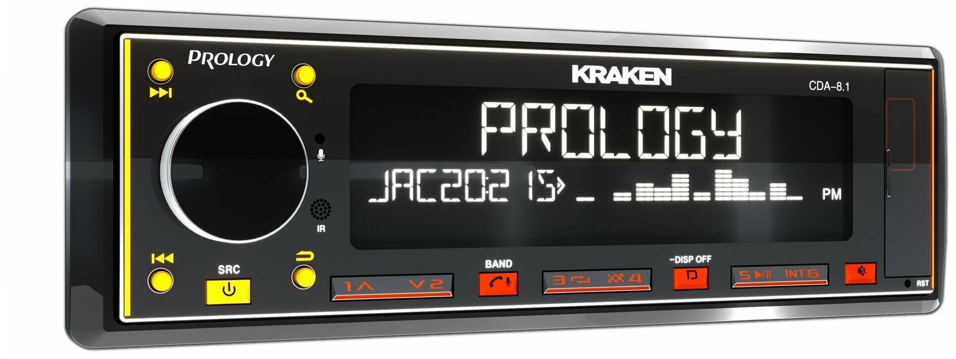 Автомагнитола Prology CDA-8.1 KRAKEN