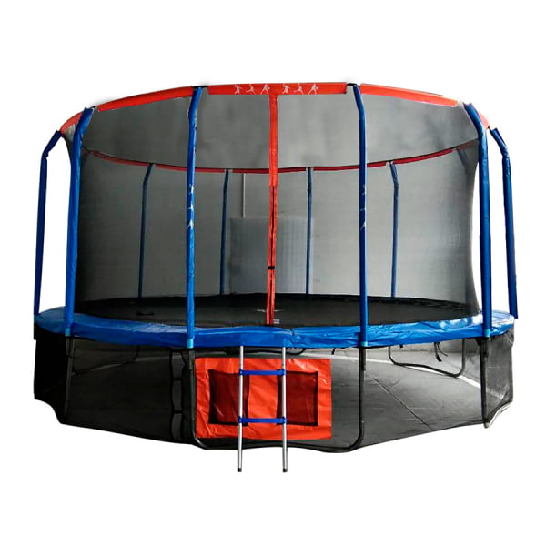 Батут DFC JUMP BASKET 16ft внутр.сетка, лестница (488cм) (два короба)