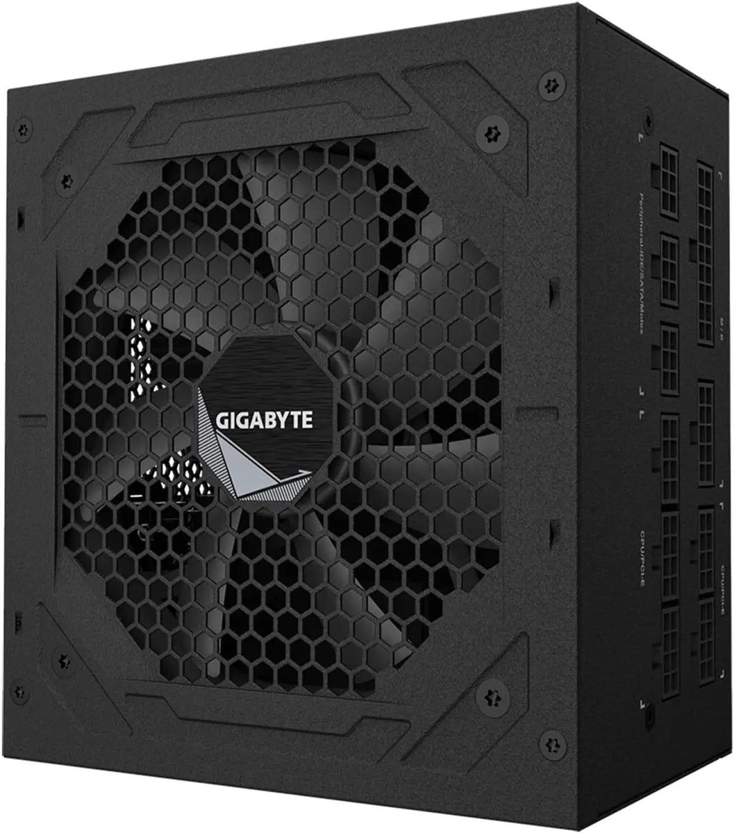 Блок питания GIGABYTE GP-UD750GM,  750Вт,  120мм,  черный, retail