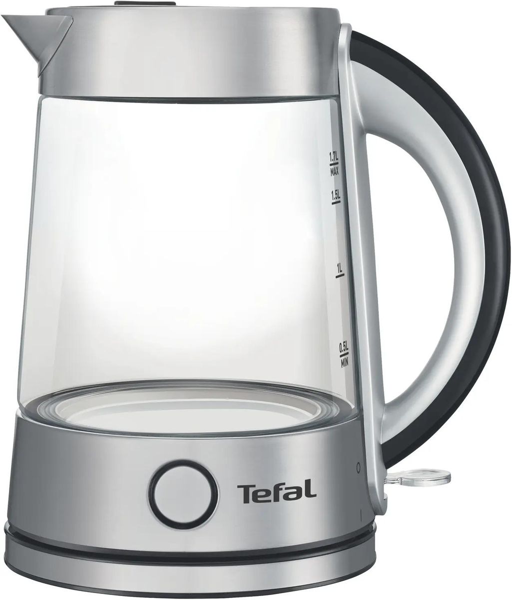 Чайник электрический Tefal KI760D30, 2400Вт, серебристый