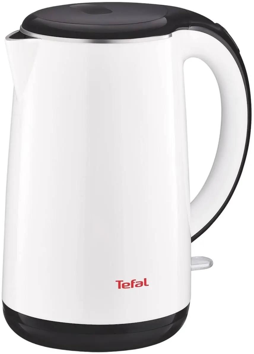 Чайник электрический TEFAL KO260130, 2150Вт, белый и черный