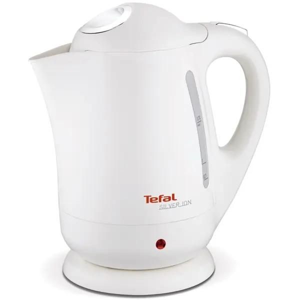 Чайник электрический Tefal Silver Ion BF925132, 2400Вт, белый