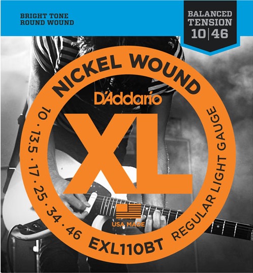 DAddario XL Nickel Wound Balanced Regular 10-46