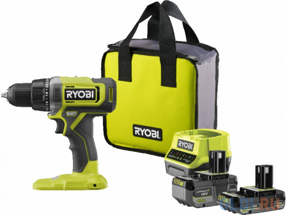 Дрель-шуруповерт Ryobi RDD18-2C42S