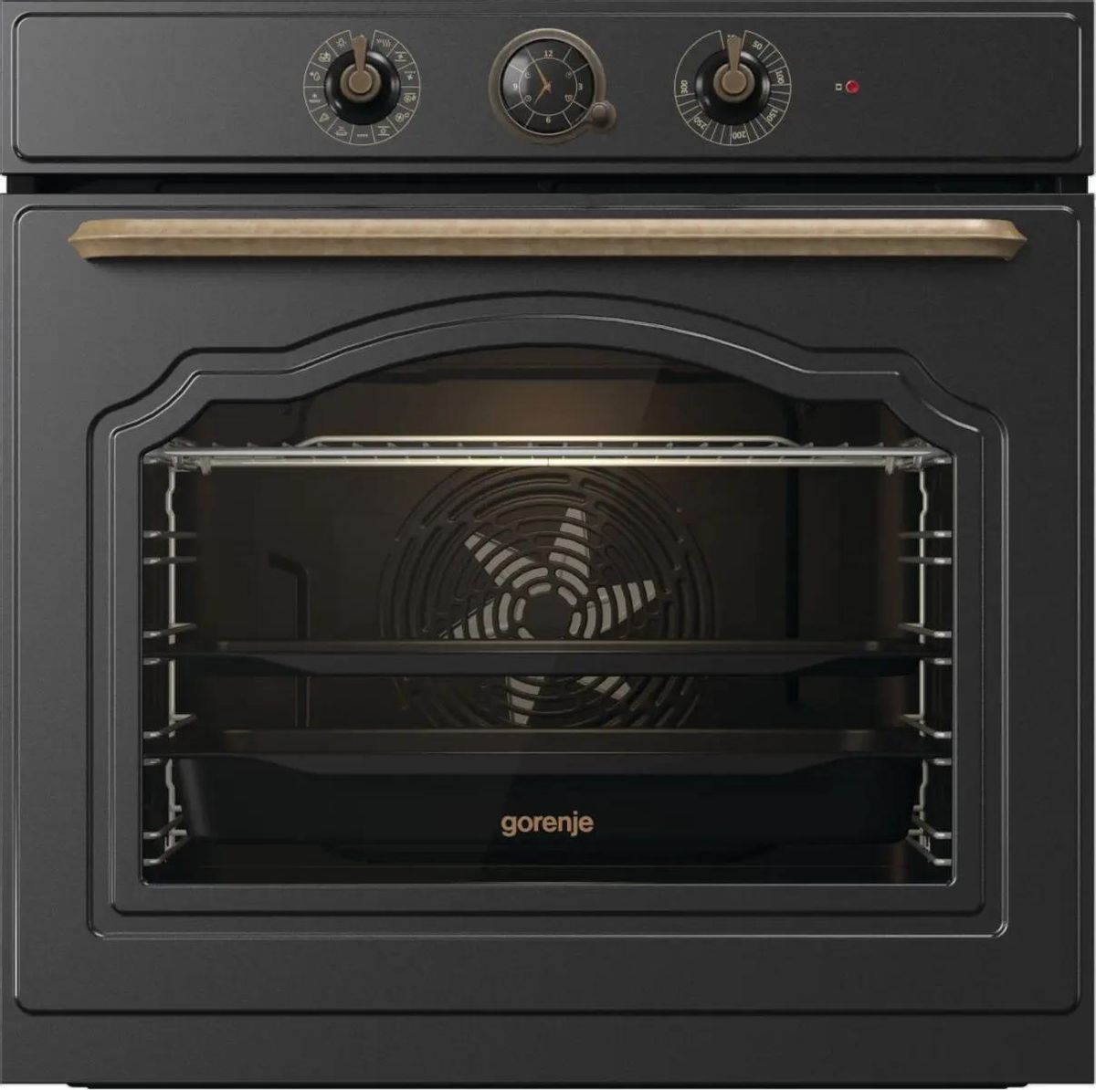 Духовой шкаф Gorenje BOS67371CLB,  черный