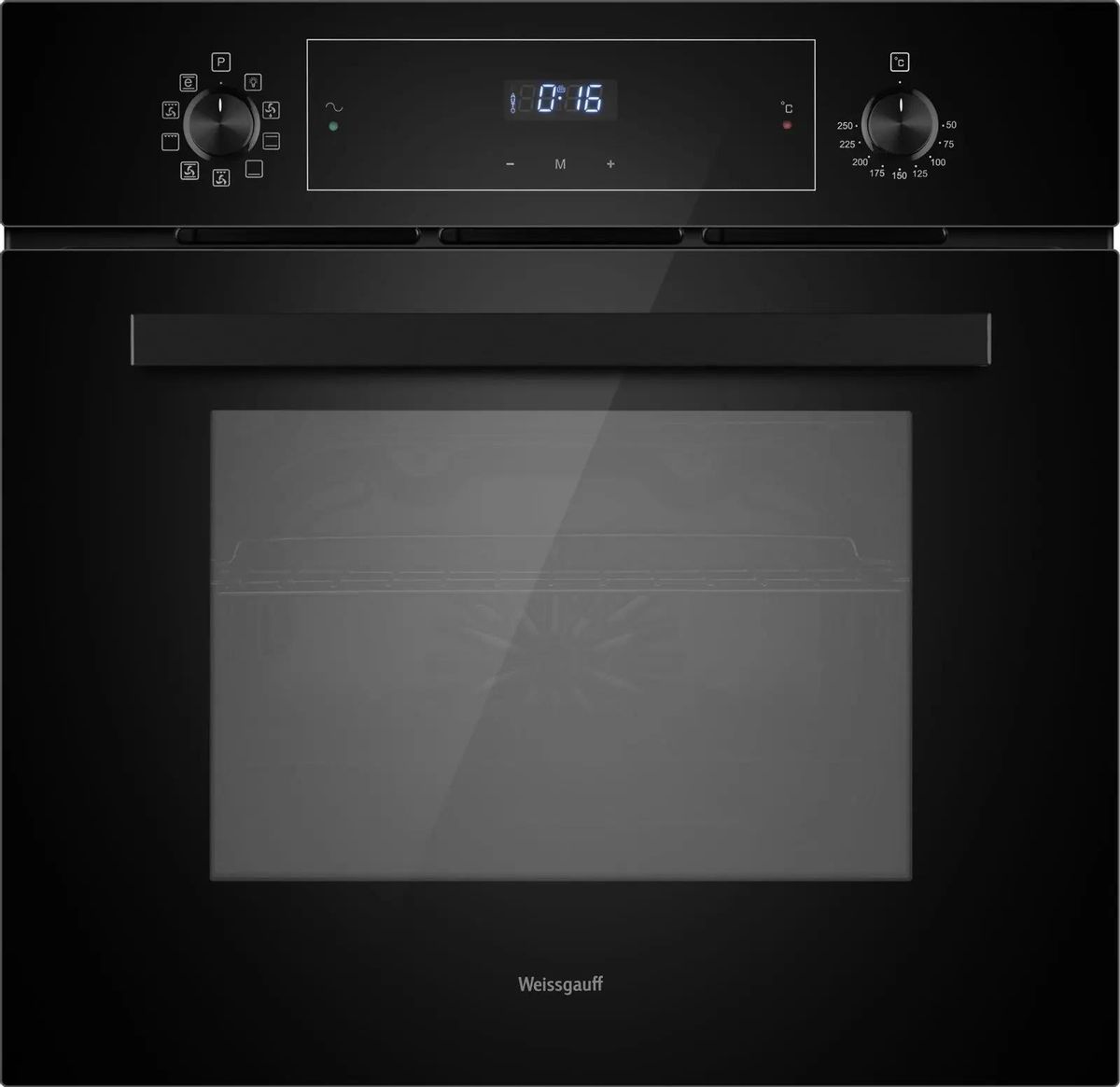 Духовой шкаф WEISSGAUFF EOV 691 PDB,  черный