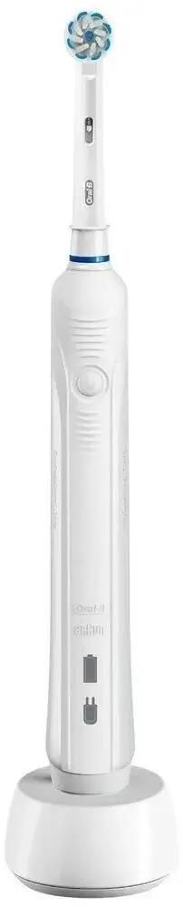 Электрическая зубная щетка Oral-B Pro 700 Sensi Clean насадки для щётки: 1шт, цвет:белый