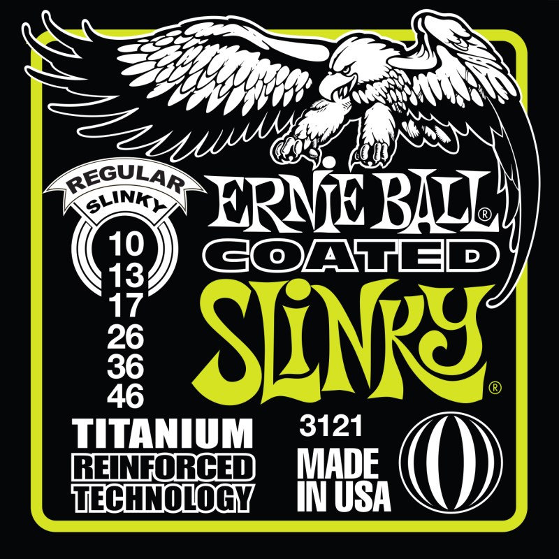 Ernie Ball Slinky RPS Coated Titanium 10-46