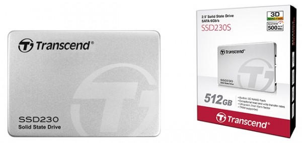 Transcend SSD230S TS512GSSD230S 256 ГБ