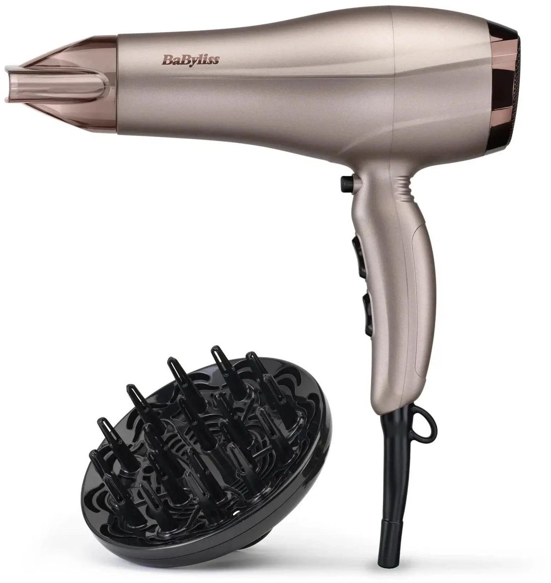 Фен BABYLISS 5790PE, 2300Вт, бронзовый