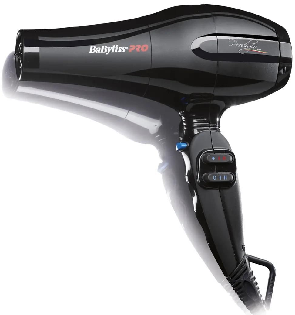 Фен BABYLISS PRO Prodigio, 2100Вт, черный