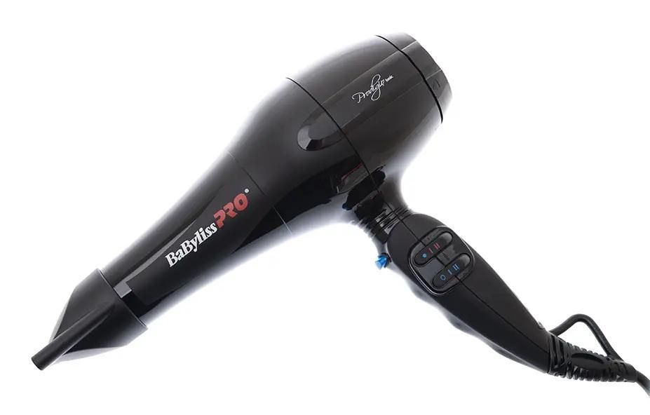 Фен BABYLISS PRO Prodigio Ionic, 2300Вт, черный