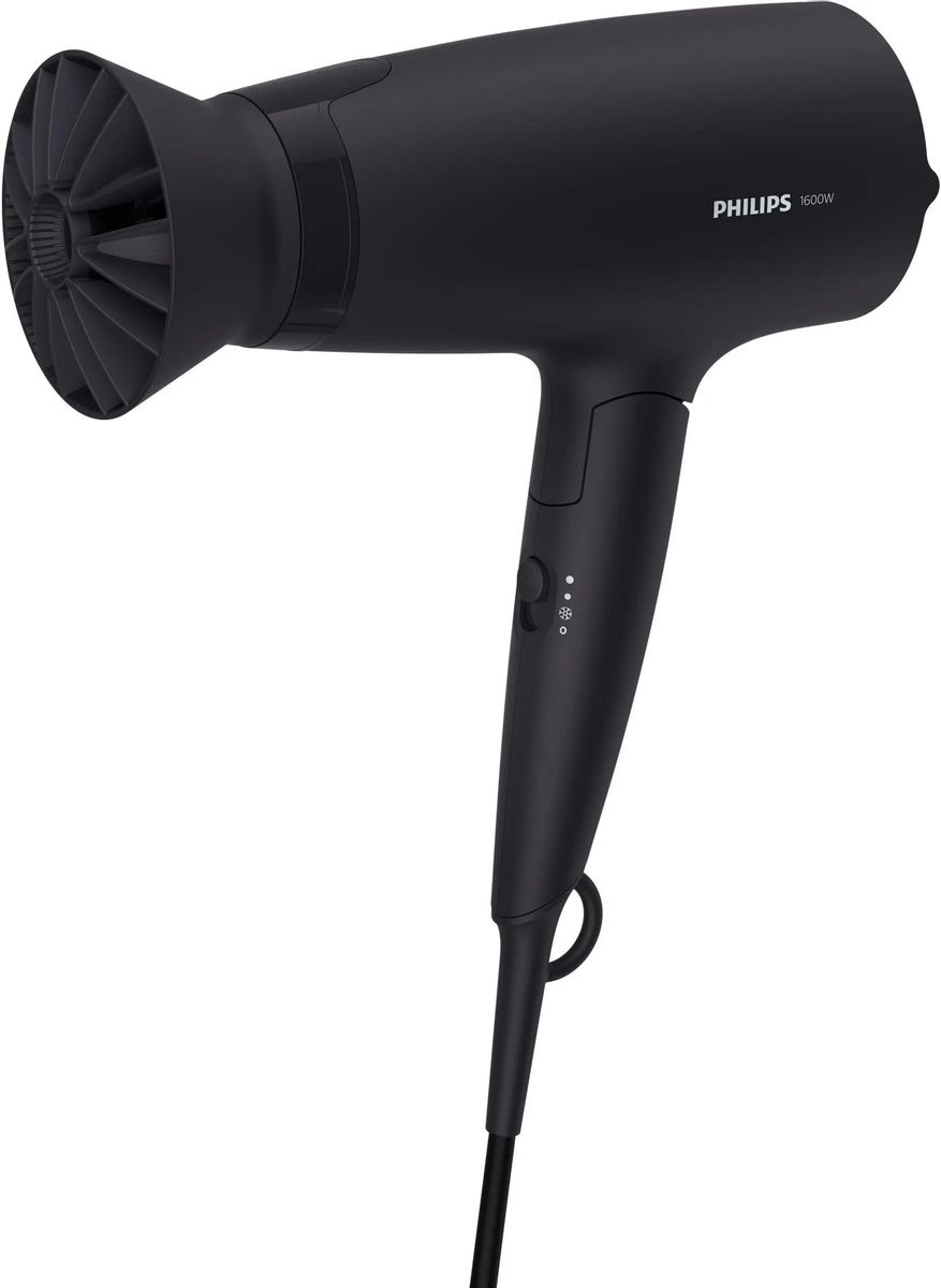 Фен Philips BHD308/10, 1600Вт, черный