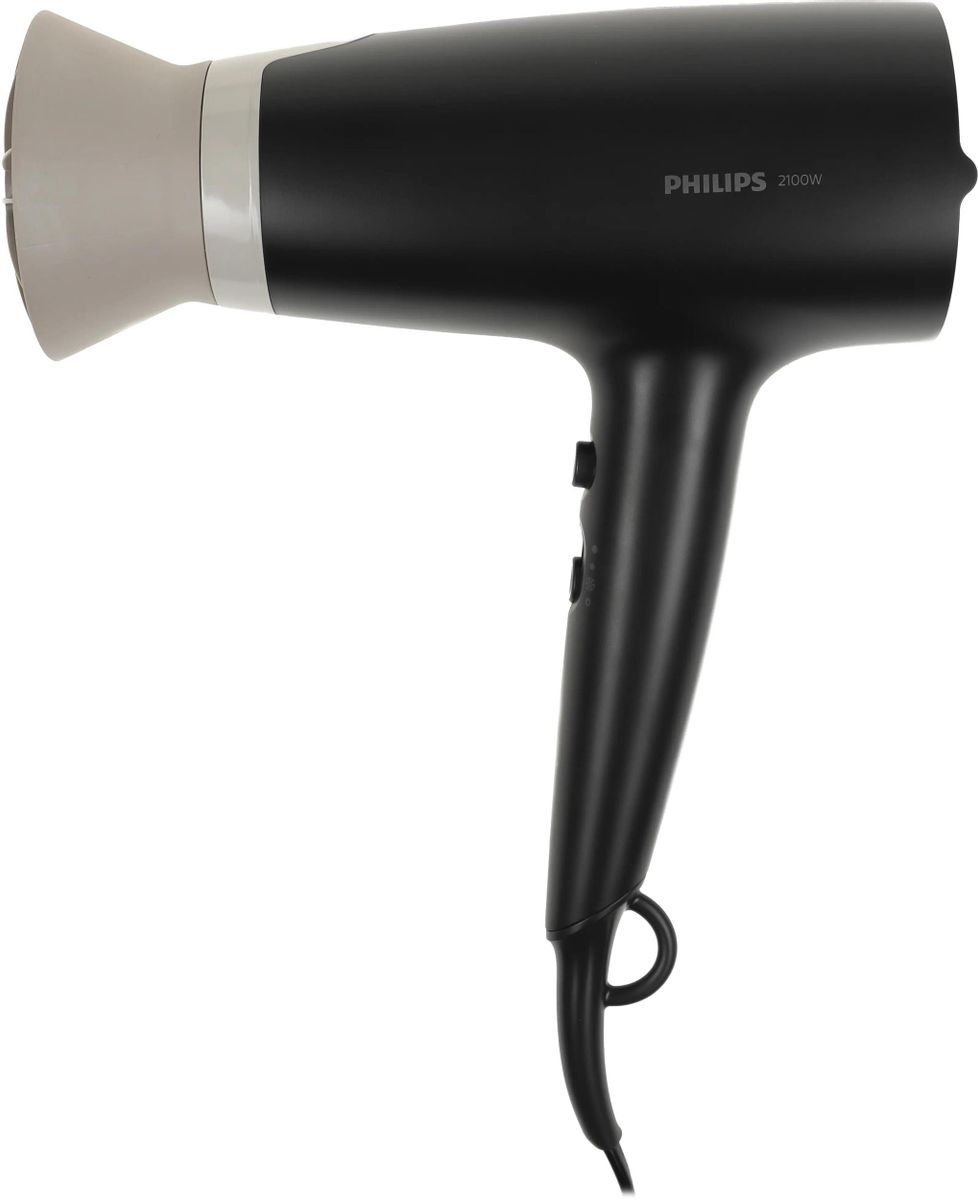 Фен Philips BHD351/10, 2100Вт, черный