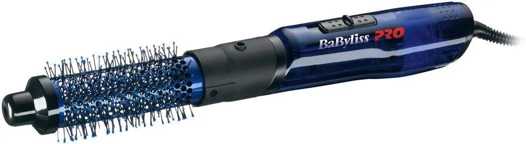 Фен-щетка BABYLISS PRO Blue Lightning, 700Вт, синий