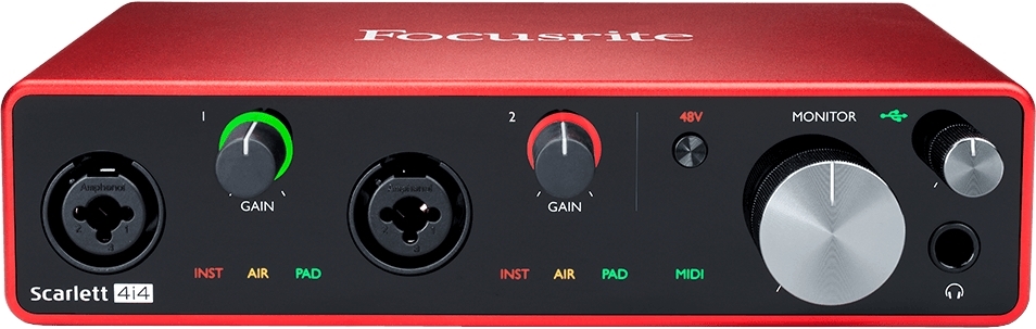 Focusrite Scarlett 4i4 3rd Gen