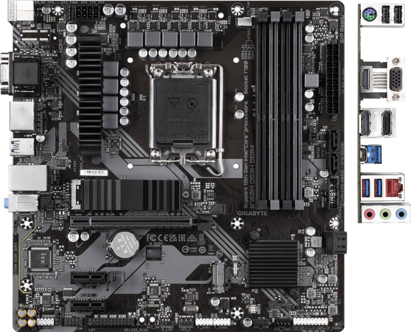 Gigabyte B760M DS3H DDR4