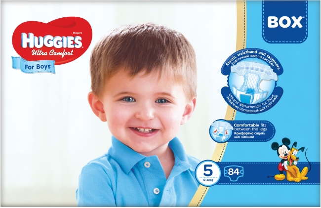 Huggies Ultra Comfort Boy 5 / 84 pcs