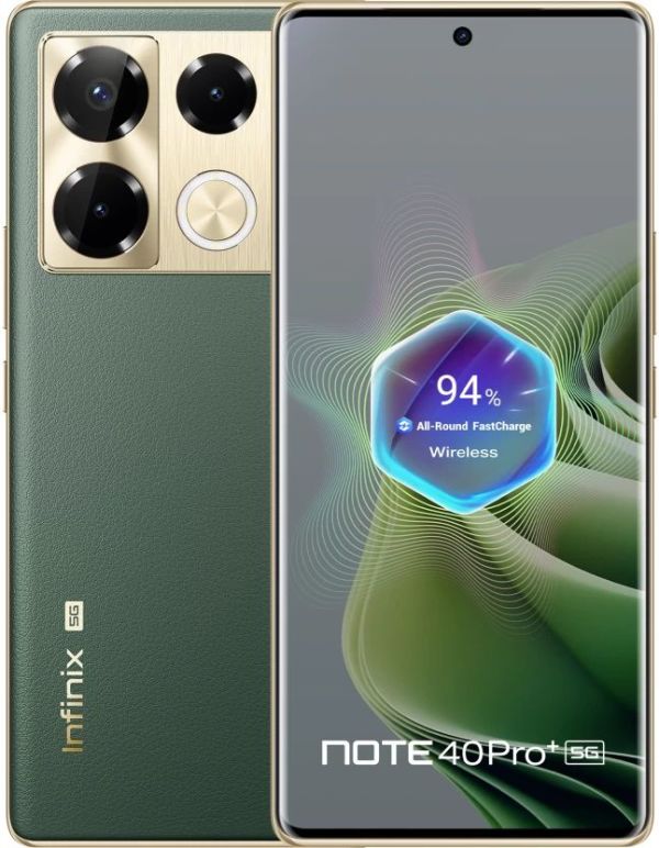 Смартфон INFINIX Note 40 Pro+ 5G 12/256Gb,  X6851B,  черный