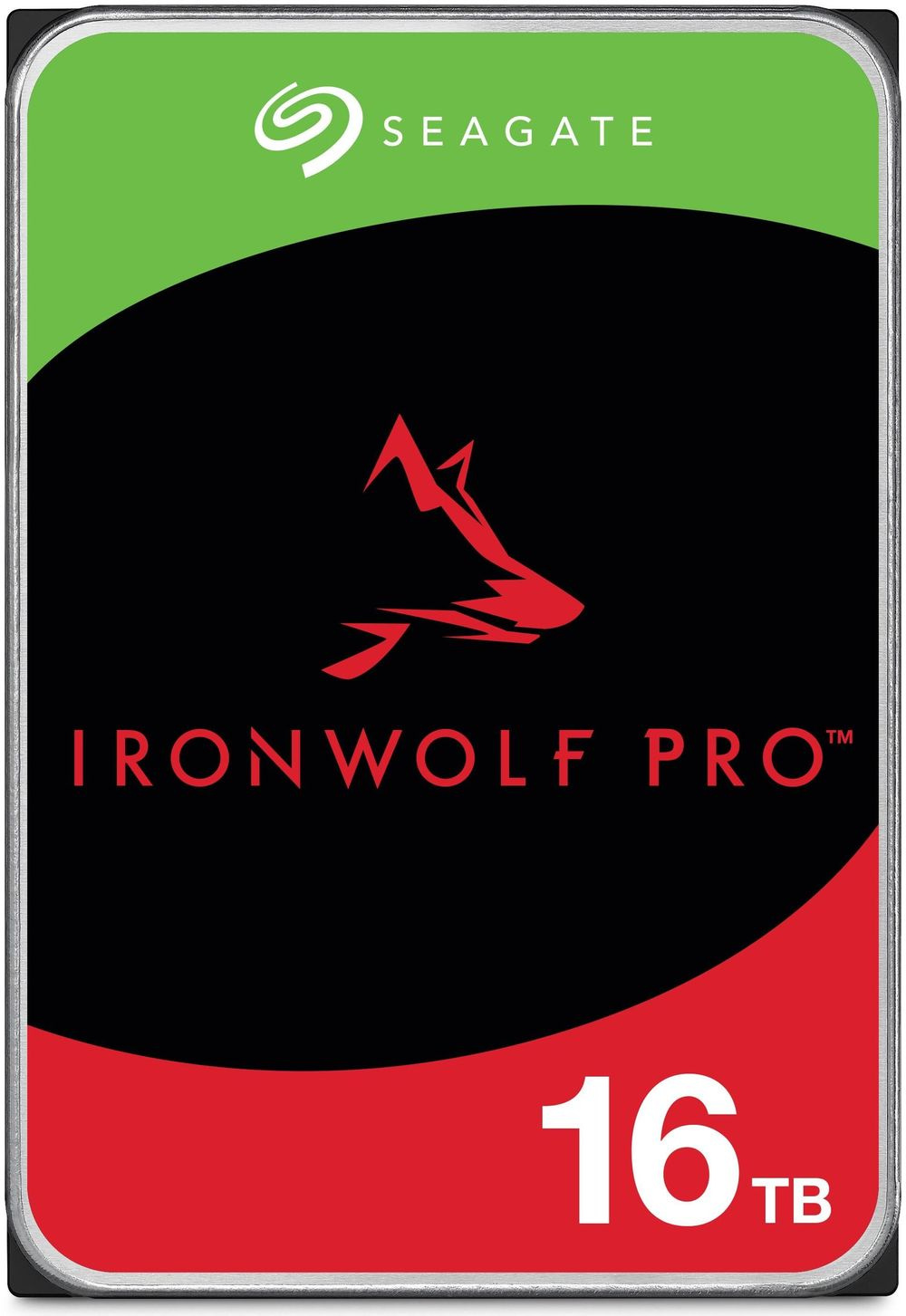 Жесткий диск Seagate Ironwolf Pro ST16000NT001,  16ТБ,  HDD,  SATA III,  3.5"