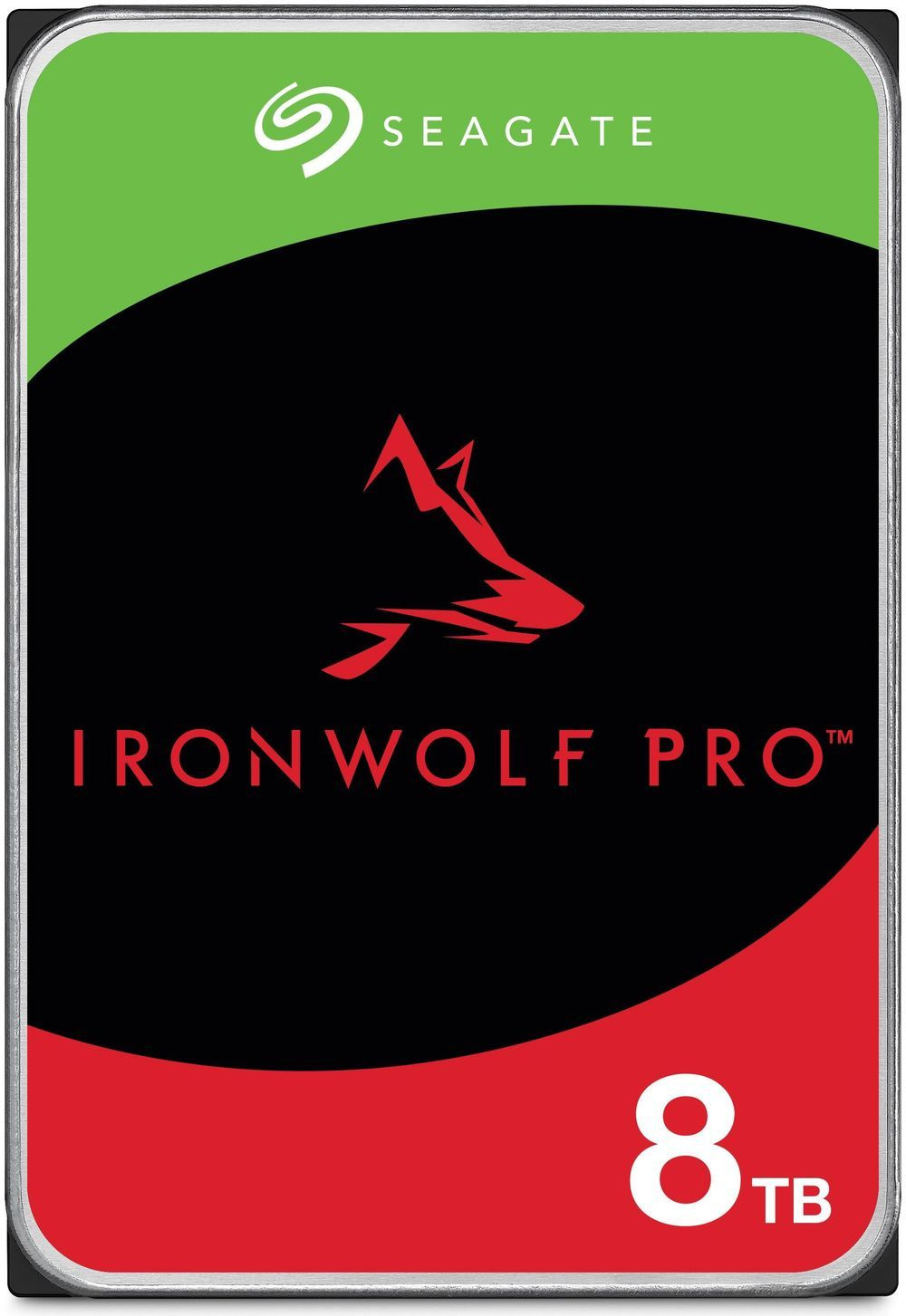 Жесткий диск Seagate Ironwolf Pro ST8000NT001,  8ТБ,  HDD,  SATA III,  3.5"