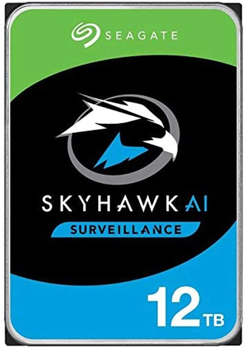 Жесткий диск Seagate SkyHawkAI ST12000VE001,  12ТБ,  HDD,  SATA III,  3.5"