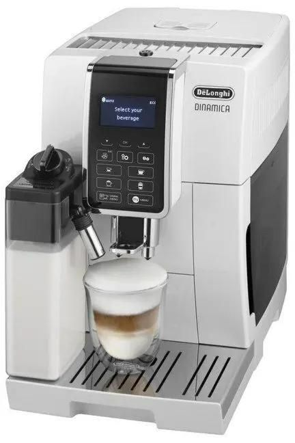 Кофемашина DeLonghi Dinamica ECAM350.55.W,  белый