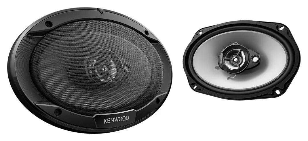 Колонки автомобильные Kenwood KFC-S6966,  16x23 см (6x9 дюйм.),  комплект 2 шт.