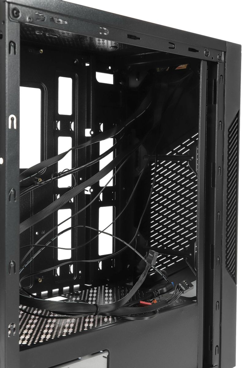 Корпус ATX Accord ACC-CL915, Midi-Tower, без БП,  черный