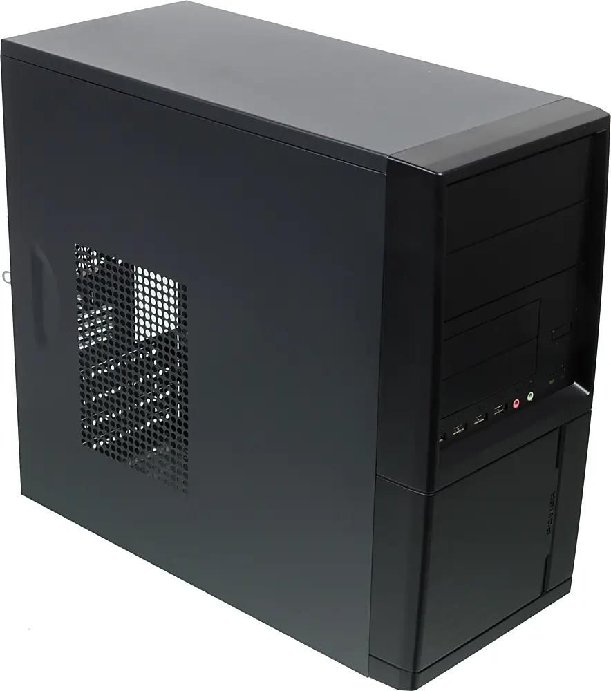 Корпус mATX LinkWorld 727-21, Mini-Tower, без БП,  черный