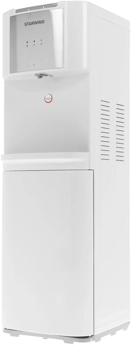 Кулер StarWind SW-1115EW, напольный, электронный, кнопка, белый