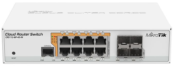 MikroTik CRS112-8P-4S-IN